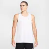 Nike Men's Stride Dri-fit Adv Running Tank Top In White