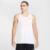 Nike Men's Stride Dri-fit Adv Running Tank Top In White
