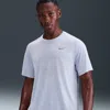 Nike Men's Stride Dri-fit Adv Short-sleeve Running Top In White