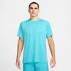 Nike Stride Short Sleeve Performance Tee Mens In Green