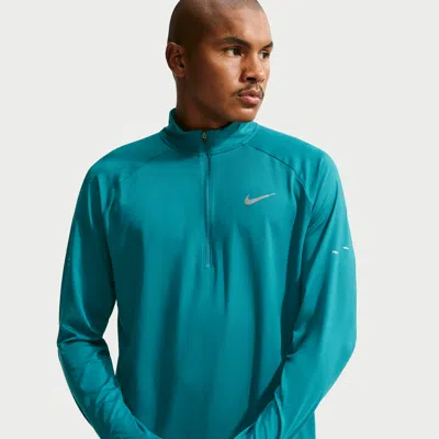 Nike Men's Stride Dri-fit 1/2-zip Running Mid Layer In Blue