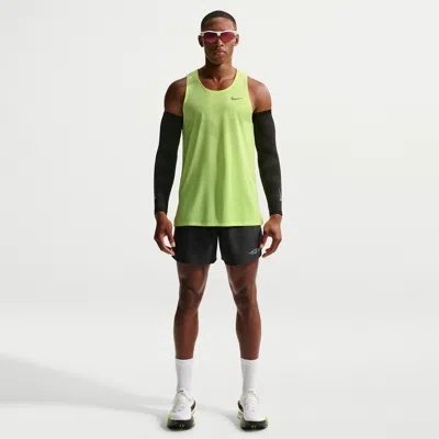 Nike Men's Stride Dri-fit 5" Brief-lined Running Shorts In Black