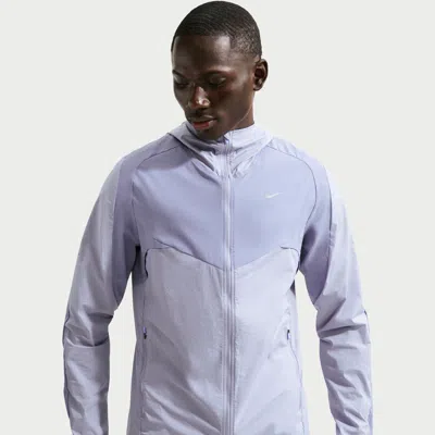 Nike Men's Stride Repel Running Jacket In Blue