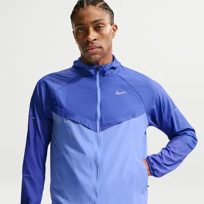 Nike Men's Stride Repel Uv Running Jacket In Multi