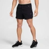 Nike Men's Stride Running Division Dri-fit Seersucker 5" Brief-lined Shorts In Black/dark Stucco