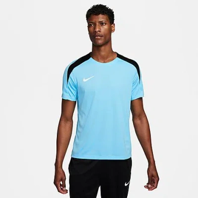 Nike Men's Strike Dri-fit Short-sleeve Soccer Top In Blue