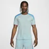Nike Men's Strike Dri-fit Short-sleeve Soccer Top In Blue