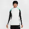 Nike Men's Strike Dri-fit Soccer 1/2-zip Drill Top In Grey