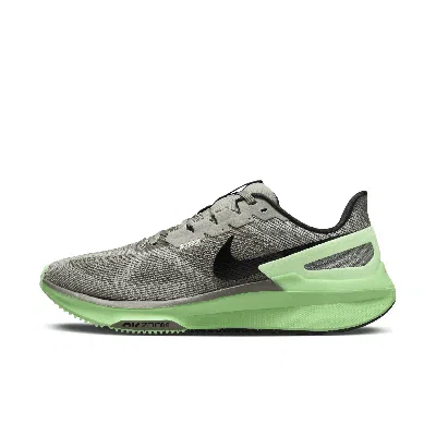 Nike Men's Structure 25 Road Running Shoes In Grey
