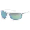 Nike Men's 66mm Matte Wolf Grey Sunglasses