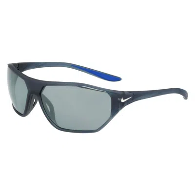 Nike Men's Sunglasses  Aero-drift-dq0811-21  65 Mm Gbby2 In Blue