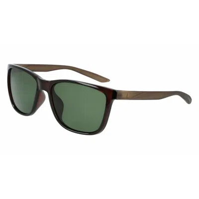 Nike Men's Sunglasses  Dawn-ascent-dq0802-228  57 Mm Gbby2 In Green