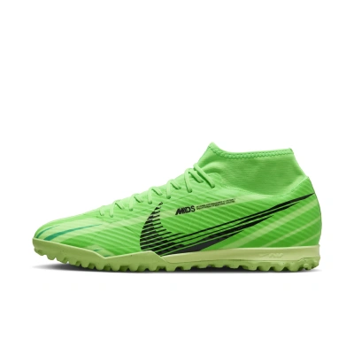 Nike Men's Superfly 9 Academy Mercurial Dream Speed Tf High-top Soccer Shoes In Green