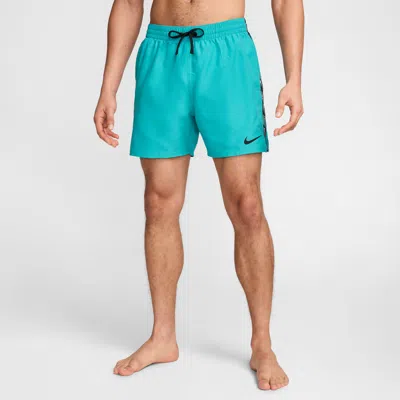 Nike Men's Swim 5" Volley Shorts In Green