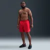 Nike Men's Swim Breaker 7" Brief-lined Volley Shorts In Red