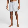 Nike Men's Swim Breaker 7" Fully Lined Volley Shorts In White