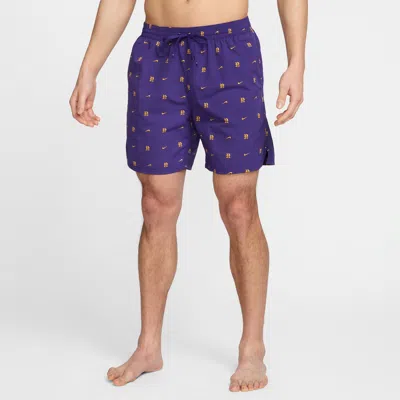 NIKE MEN'S SWIM BREAKER 7" FULLY LINED VOLLEY SHORTS,1015791212