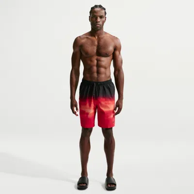 Nike Men's Swim Breaker 9" Brief-lined Volley Short In Multi