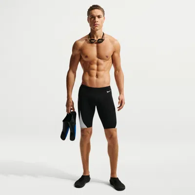 Nike Men's Swim Hydrastrong Fly Jammer In Black