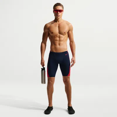 Nike Men's Swim Hydrastrong Fly Jammer In Red