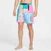 Nike Men's Swim Voyage 7" Volley Shorts In Green