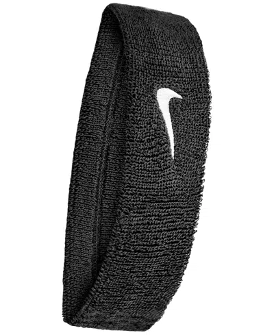 Nike Men's Swoosh Classic Headband In Black