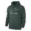 Nike Men's Swoosh Club Fleece Pickleball Pullover Hoodie In Green