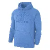 Nike Men's Swoosh Club Fleece Soccer Pullover Hoodie In Blue