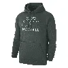 Nike Men's Swoosh Club Fleece Soccer Pullover Hoodie In Green