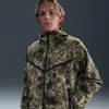 Nike Men's Tech Dri-fit Woven Camo Windrunner Oversized Jacket In Multi