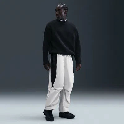 NIKE MEN'S TECH DRI-FIT WOVEN COLOR-BLOCK OVERSIZED PANTS,1015790418