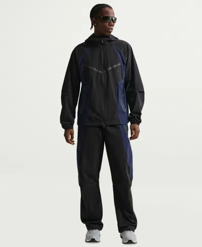 Nike Men's Tech Dri-fit Full-zip Windrunner Jacket In Blue
