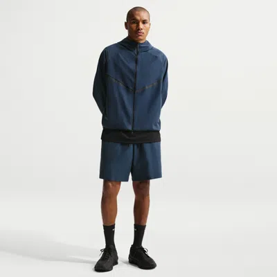 Nike Men's Tech Dri-fit Shori Knit Shorts In Blue