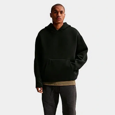 Nike Men's Tech Ergo Fleece Pullover Hoodie In Black