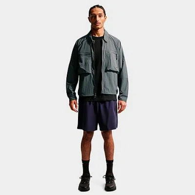 Nike Men's Tech Ergo Long-sleeve Utility Shirt In Green
