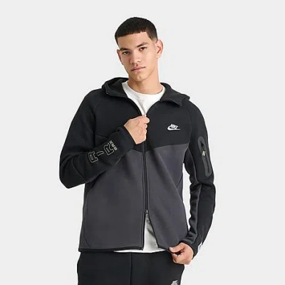 Nike Men's Tech Fleece Air Max Full-zip Windrunner Jacket In Black