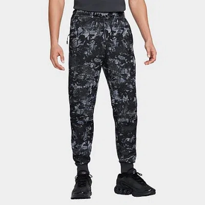NIKE NIKE MEN'S TECH FLEECE CAMO JOGGER PANTS