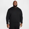 Nike Oversize Tech Fleece Sweatshirt In Black