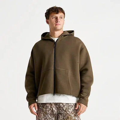 Nike Men's Tech Fleece Ergo Full-zip Hoodie In Gray