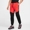 Nike Men's Tech Fleece Jogger Pants In Red