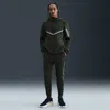 Nike Men's Tech Fleece Jogger Pants With Reflective Accents In Green