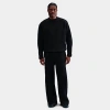 Nike Men's Tech Fleece Loose Fit Crewneck Sweatshirt In Black