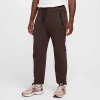 Nike Men's Tech Fleece Open-hem Pants In Baroque Brown/black