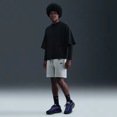 Nike Men's Tech Fleece Shorts In Gray