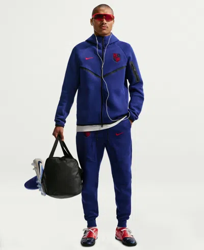 Nike Men's Tech Fleece Soccer Jogger Pants In Blue