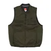 Nike Men's Tech Fleece Utility Vest Cargo Khaki/black In Cargo Khaki/black