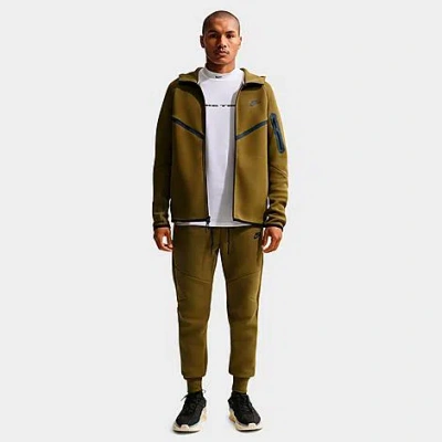 Nike Men's Tech Fleece Windrunner Full-zip Hoodie In Green