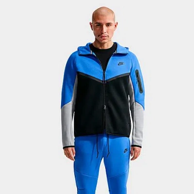 Nike Men's Tech Fleece Windrunner Full-zip Hoodie In Blue