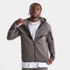 Nike Men's Tech Full-zip Fleece Windrunner Hoodie In Brown