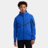 Nike Tech Windrunner Zip Hoodie In Game Royal/black